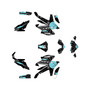 yamaha mt09 graphics kit 2024-2026 hiroshima series teal