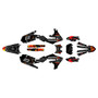 yamaha wr250f graphics kit 2020-2024 acid series red