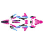 yamaha wr250f graphics kit 2020-2024 usa series magenta