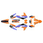yamaha wr450f graphics kit 2019-2023 usa series orange