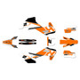 husqvarna te250 graphics kit 2026-2027 ace series orange