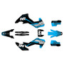 husqvarna te250 graphics kit 2026-2027 fatality series cyan