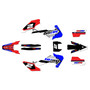 husqvarna te250 graphics kit 2026-2027 razor series red