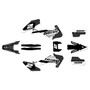 husqvarna te250 graphics kit 2026-2027 razor series white