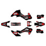 husqvarna te250 graphics kit 2026-2027 rebel series red