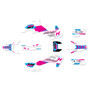 husqvarna te250 graphics kit 2026-2027 rebel series magenta