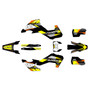 husqvarna te250 graphics kit 2026-2027 rugged series yellow