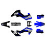 husqvarna fe350 graphics kit 2026-2027 fatality series blue
