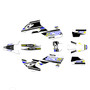 husqvarna fe350 graphics kit 2026-2027 fresh series blue