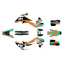 husqvarna te250 graphics kit 2026-2027 shades series orange
