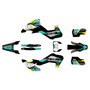 husqvarna fe350 graphics kit 2026-2027 rugged series teal