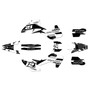 husqvarna fe350 graphics kit 2026-2027 splash series white