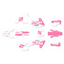 husqvarna te250 graphics kit 2026-2027 splinter series pink