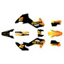 husqvarna te250 graphics kit 2026-2027 splinter series orange