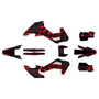 husqvarna te250 graphics kit 2026-2027 twitch series red