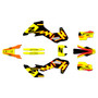 husqvarna te250 graphics kit 2026-2027 vizion series yellow