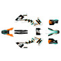 husqvarna te250 graphics kit 2026-2027 vizion series teal