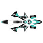 GasGas MC125 MC250 MC300 MC250F MC350F MC450F graphics kit 2024-2027 inferno series teal