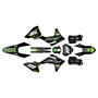 GasGas MC125 MC250 MC300 MC250F MC350F MC450F graphics kit 2024-2027 rebel series green