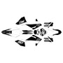 GasGas MC125 MC250 MC300 MC250F MC350F MC450F graphics kit 2024-2027 toulouse series white