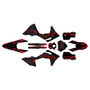 GasGas MC125 MC250 MC300 MC250F MC350F MC450F graphics kit 2024-2027 twitch series red