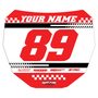 ODI Number Plate Decal Design 3