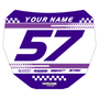 ODI Number Plate Decal Design 3
