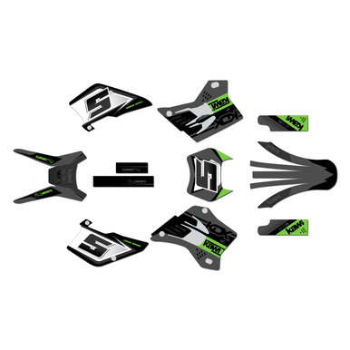 Kawasaki KDX200 Graphics Kit (1995-2008) Venom | KalairGFX