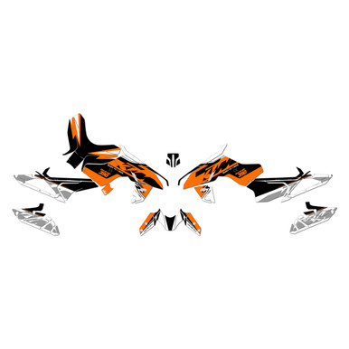 Blackcrows ANIMA 182cm Duke PT13 シールセット Ktm DUKE 390 Graphics Kit (2024-2026) Swoosh | KalairGFX