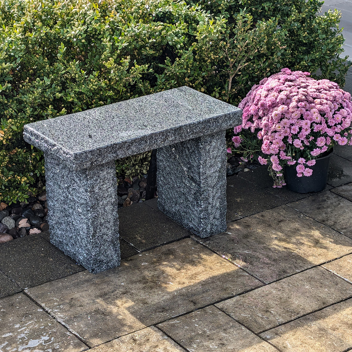 Blue Thumb Granite Bench