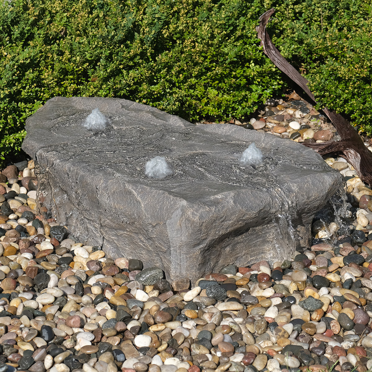 Blue Thumb Manistique Falls Boulder Fountain Kit - Thumbnail 3