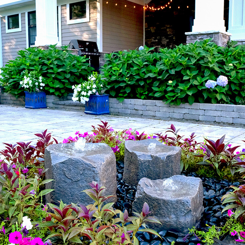 GFRC Fountains | Triple Falls Fountain Kit | Blue Thumb