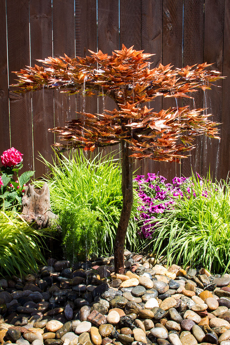 Blue Thumb Japanese Maple Tree Fountain - Thumbnail 5