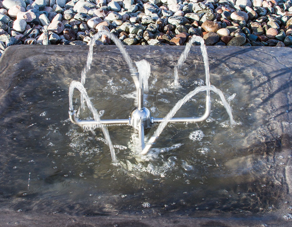 Blue Thumb Stainless Steel Rotating Fountain Nozzle - Thumbnail 3