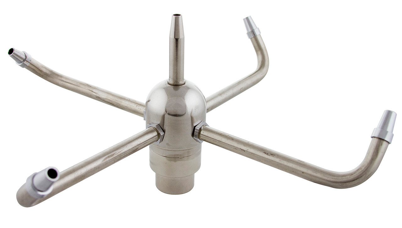 Blue Thumb Stainless Steel Rotating Fountain Nozzle - Thumbnail 2