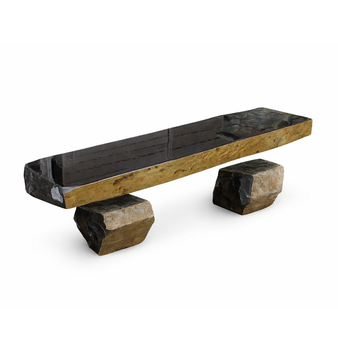 Blue Thumb Basalt Bench
