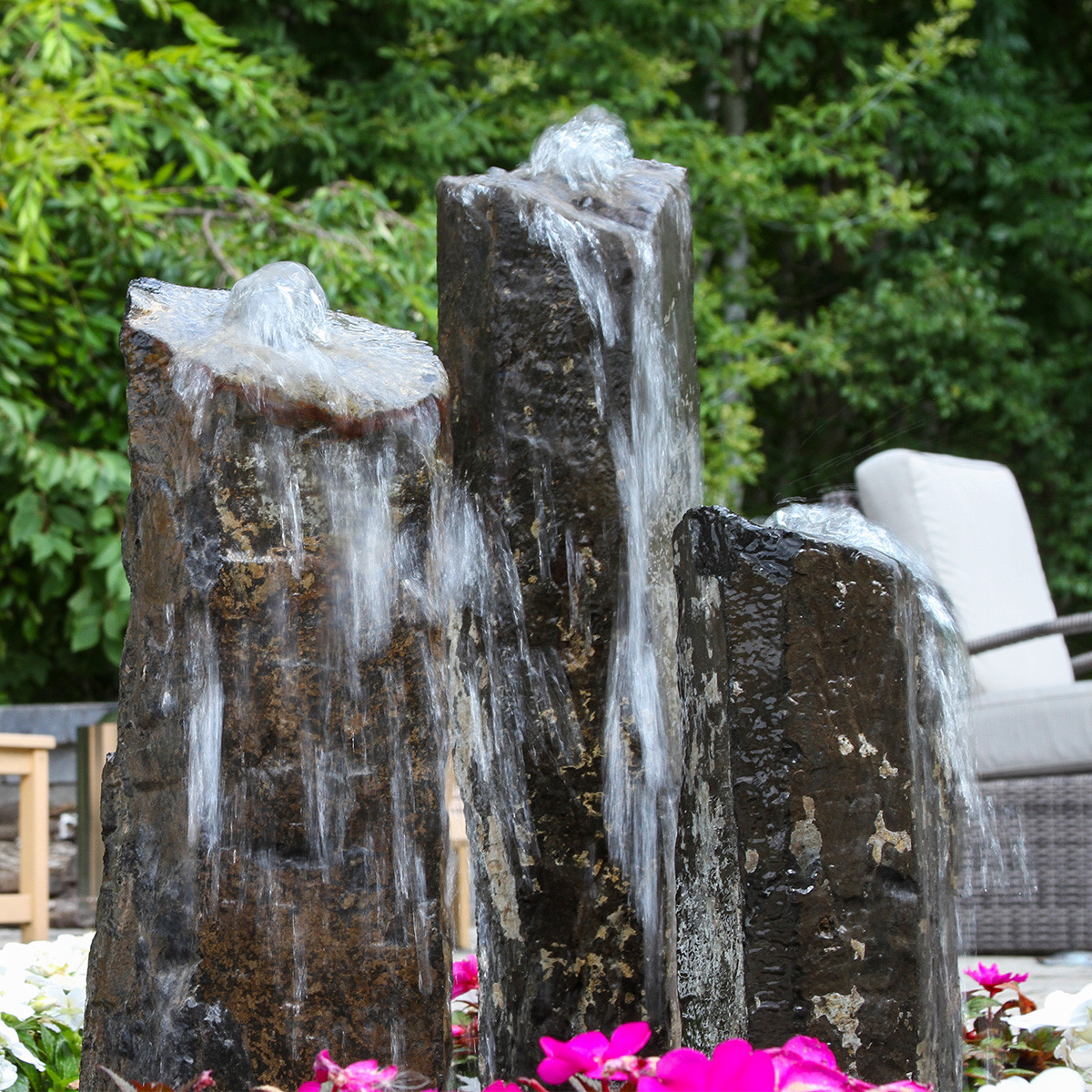 Blue Thumb Triple Basalt Fountain Kit