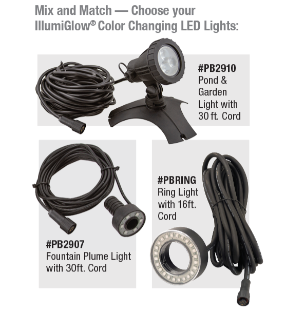 IllumiGlow® Color-Changing Multi-Light Starter Pack | Blue Thumb