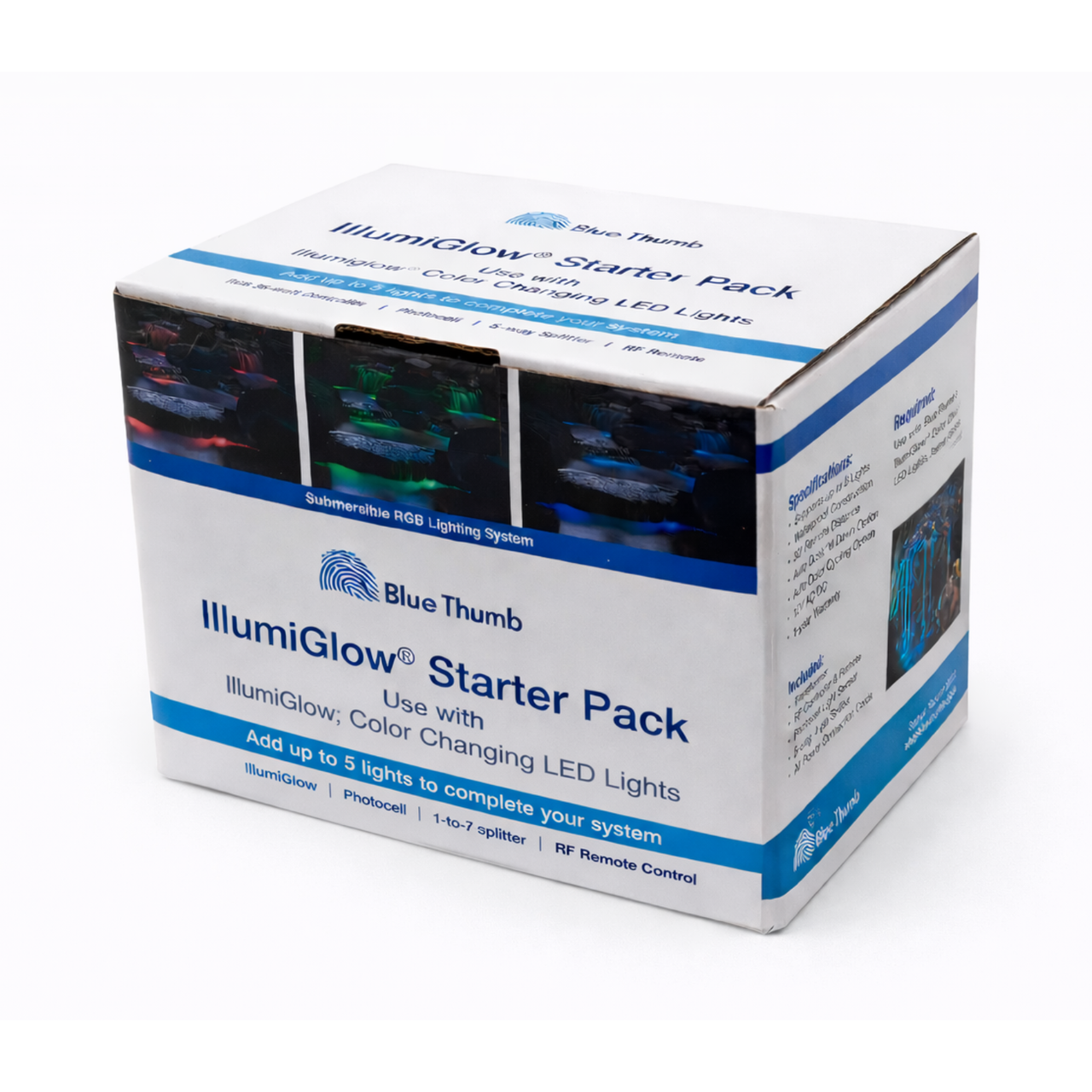 IllumiGlow® Color-Changing Multi-Light Starter Pack | Blue Thumb