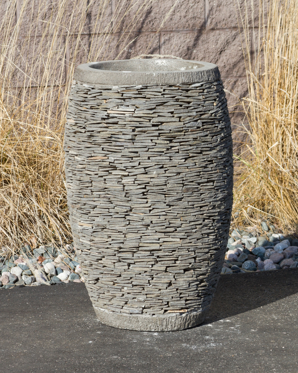 Stoned Urn Fountain Kit