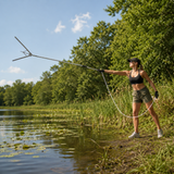 Jenlis Weed Razer Pro Aquatic Weed Cutter in use