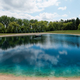 Beautiful Blue Lake