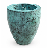 Brass Patina Vessel Urn Fountain Kit - Front View