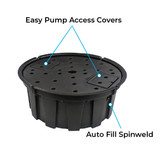 36" Achelous Description Overlay Easy Pump Access Covers