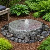 Natural Round Fountain --AI