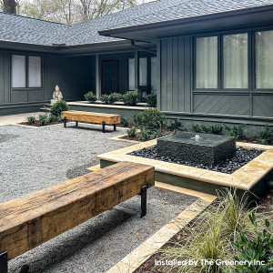 Textured Yoshida installed by The Greenery Inc with an oriental feel Textured Yoshida installed by The Greenery Inc with an oriental feel