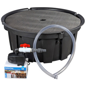 Bubbling Boulder Water Reservoirs - Basins Fountain Conversion Kit - 36" Basin