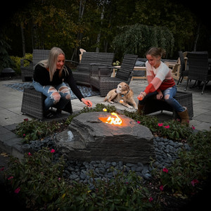 Boulder Fountain Kit - Fire & Water Boulder Fountain Kit - Fire & Water