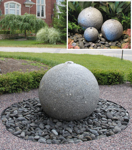 Fountains Granite Sphere Fountain Kit Fountains Granite Sphere Fountain Kit