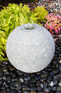 Fountains Granite Sphere Fountain Kit